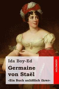 bokomslag Germaine von Staël: Ein Buch anläßlich ihrer