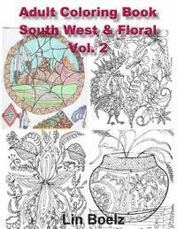 Adult Coloring book South West/Floral