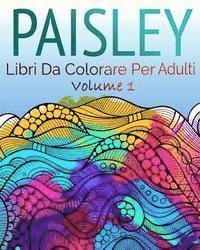 bokomslag Libro Paisley Da Colorare