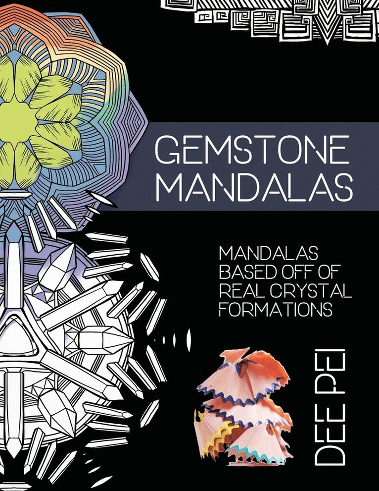 Gemstone Mandalas Coloring Book 1