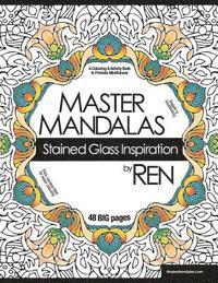 bokomslag Master Mandalas: Stained Glass Inspiration: A Colouring & Activity Book to Promote Mindfulness