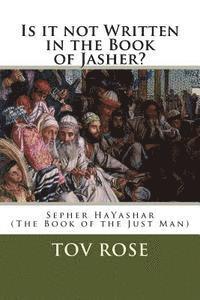 bokomslag Is It Not Written in the Book of Jasher?