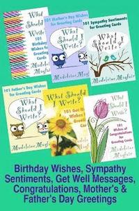bokomslag Birthday Wishes, Sympathy Sentiments, Get Well Messages, Congratulations, Mother's and Father's Day Greetings