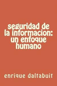 bokomslag seguridad de la informacion: factores humanos