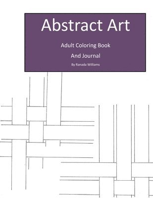 Abstract Art: Adult Coloring Book 1