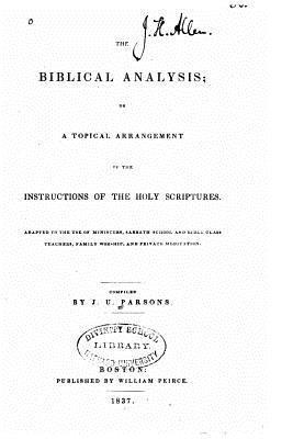 The Biblical Analysis 1