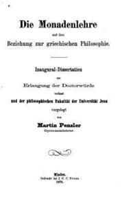 bokomslag Die Monadenlehre und ihre Beziehung zur griechischen Philosophie