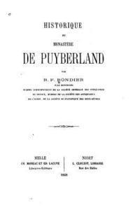 bokomslag Historique du monastère de Puyberland