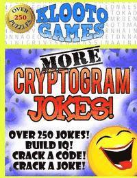 bokomslag KLOOTO Games: MORE CRYPTOGRAM Jokes!