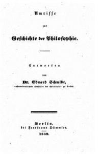 bokomslag Umrisse zur geschicht der philosophie