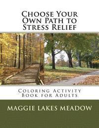 bokomslag Choose Your Own Path to Stress Relief: Coloring Activity Book for Adults