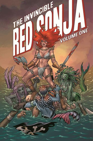 Jimmy Palmiotti - Invincible Red Sonja, Inbunden