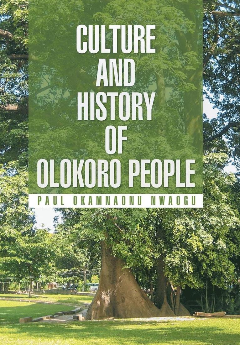 Culture and History of Olokoro People 1