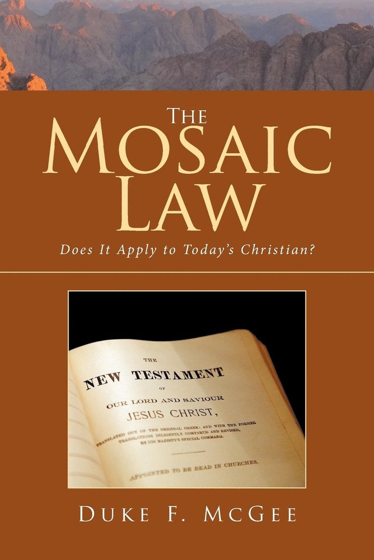 The Mosaic Law 1