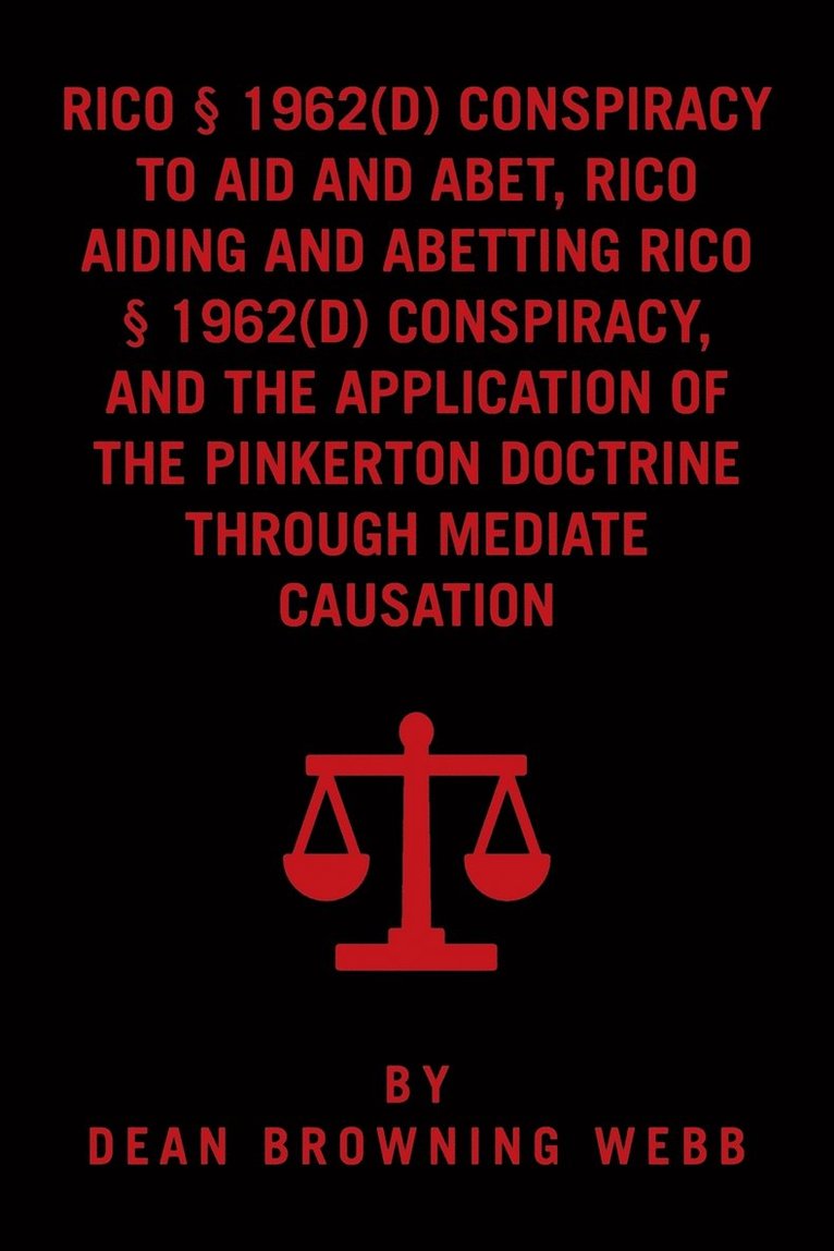 RICO Conspiracy Law and the Pinkerton Doctrine