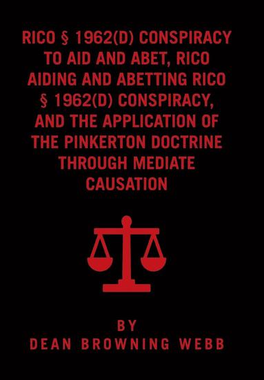 bokomslag RICO Conspiracy Law and the Pinkerton Doctrine