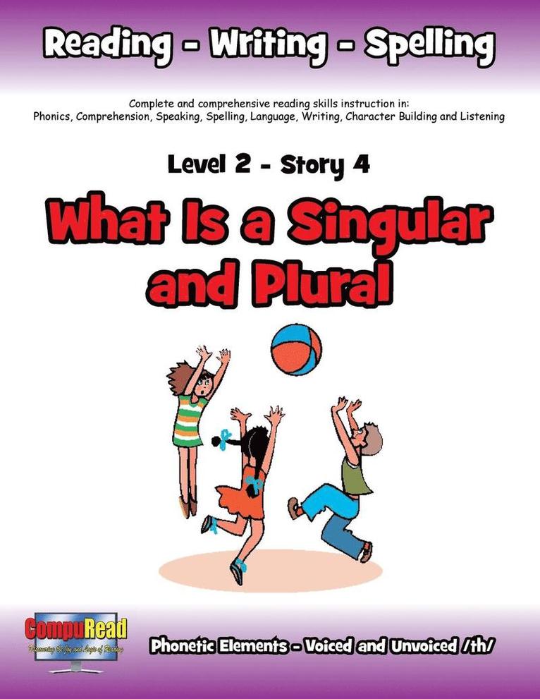 Margaret W Turner, Margaret W. Turner - Level 2 Story 4-What is a Singular and Plural?, Häftad