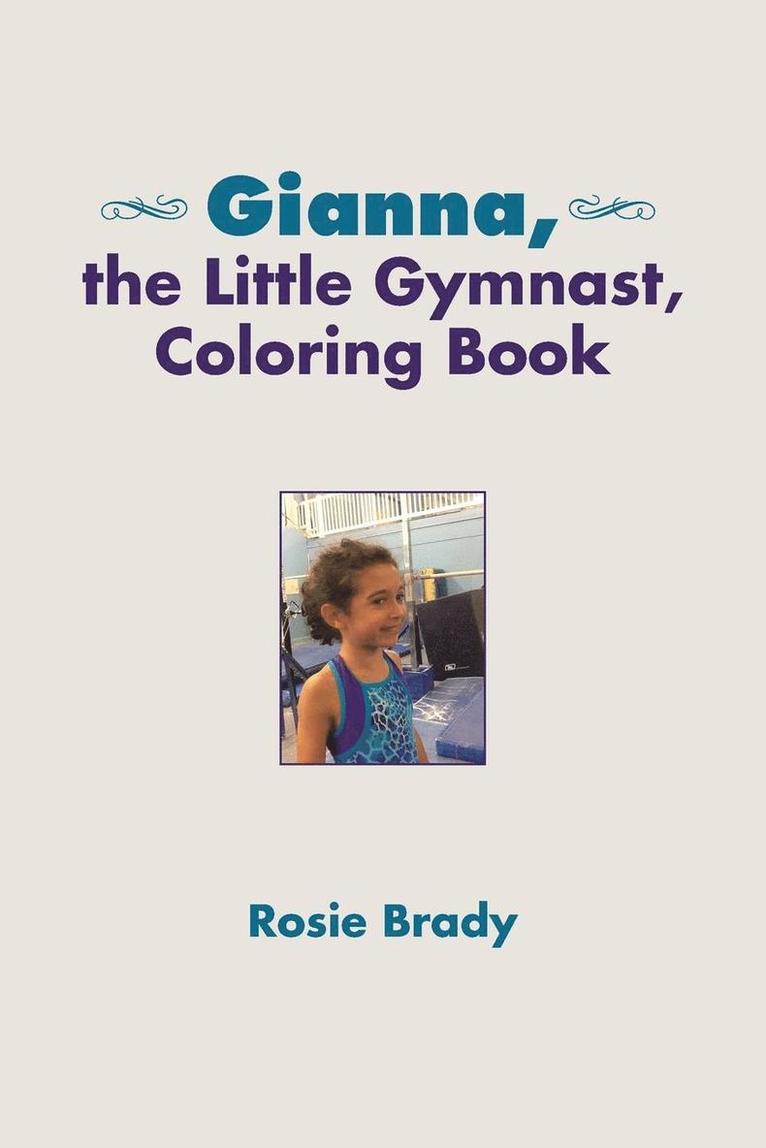 Gianna, the Little Gymnast, Coloring Book 1