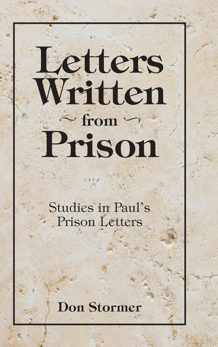 Letters written from Prison 1