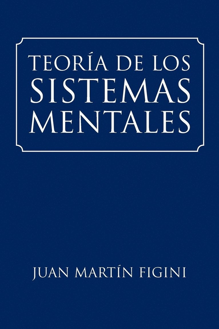 Teora de Los Sistemas Mentales 1