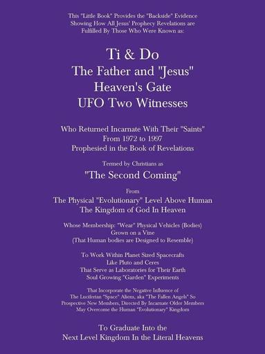 bokomslag Ti & Do Father & &quot;Jesus&quot; Heaven's Gate UFO Two Witnesses