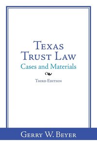 bokomslag Texas Trust Law