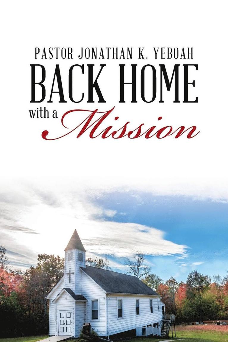 Back Home with a Vision for a Mission 1