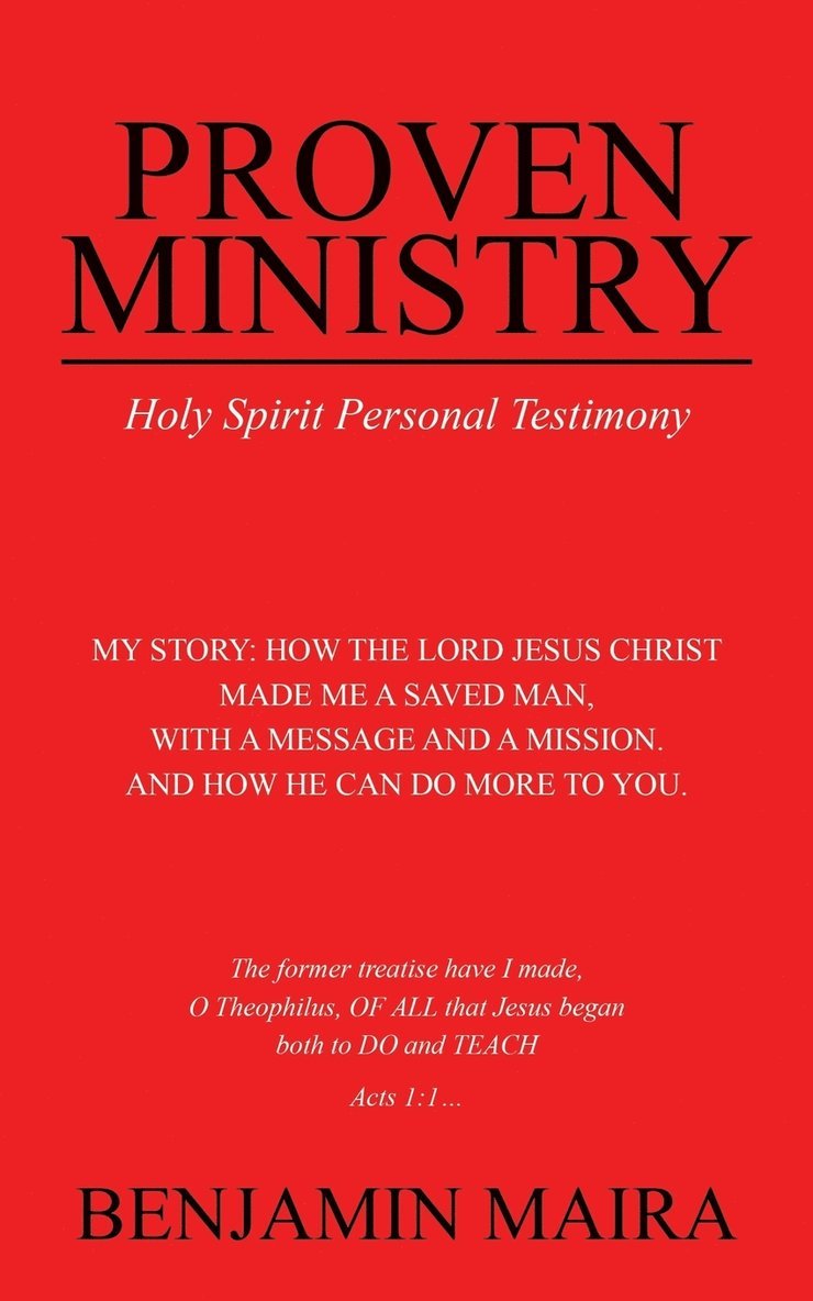 Proven Ministry