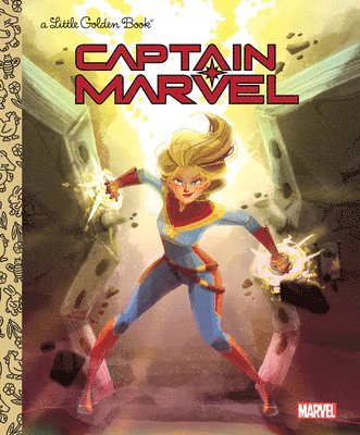 bokomslag Captain Marvel Little Golden Book (Marvel)