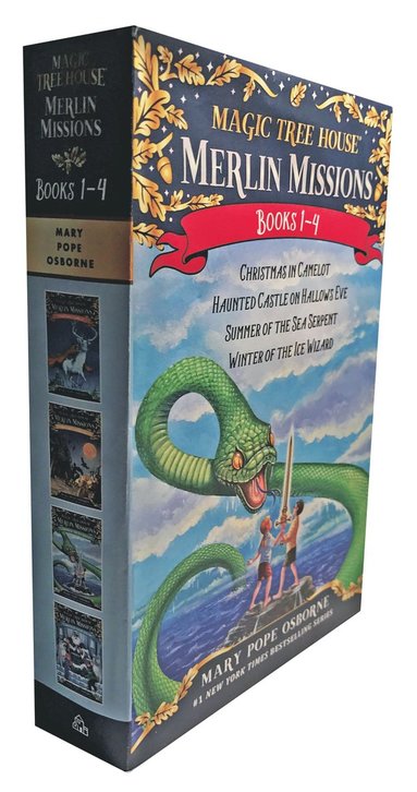 bokomslag Magic Tree House Merlin Missions Books 1-4 Boxed Set