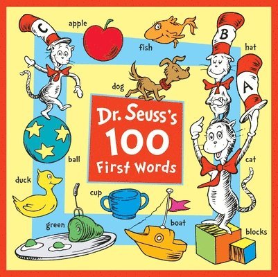 Dr Seuss - Dr. Seuss's 100 First Words, Kartonnage