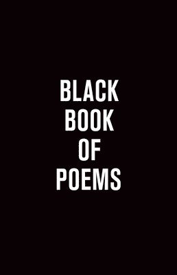Vincent Hunanyan - Black Book of Poems, Häftad