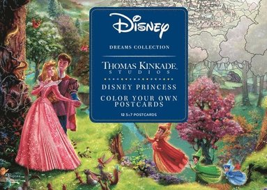 bokomslag Disney Dreams Collection Thomas Kinkade Studios Disney Princess Color Your Own P