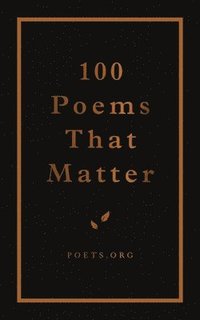 bokomslag 100 Poems That Matter