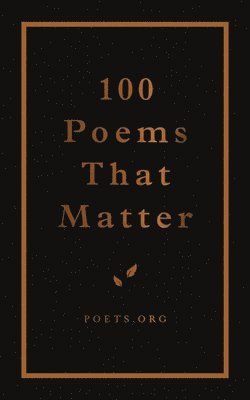 bokomslag 100 Poems That Matter