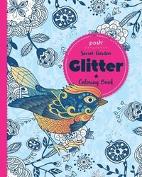 bokomslag Posh Glitter Coloring Book Secret Garden