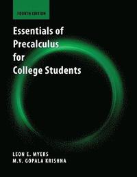 bokomslag Essentials of Precalculus for College Students