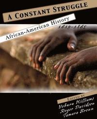 bokomslag A Constant Struggle: African American History 1619-1865