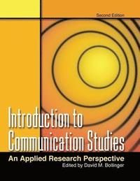 bokomslag Introduction to Communication Studies: An Applied Research Perspective