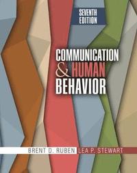 bokomslag Communication and Human Behavior