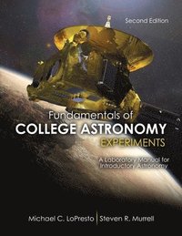 bokomslag Fundamentals of College Astronomy Experiments: A Laboratory Manual for Introductory Astronomy