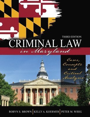 bokomslag Criminal Law in Maryland