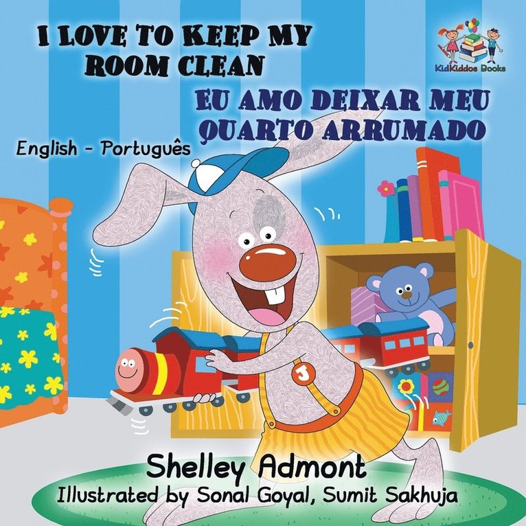 Shelley Admont, Kidkiddos Books, Shelley, Admont, KidKiddos, Books - I Love to Keep My Room Clean (English Portuguese Children's Book), Häftad