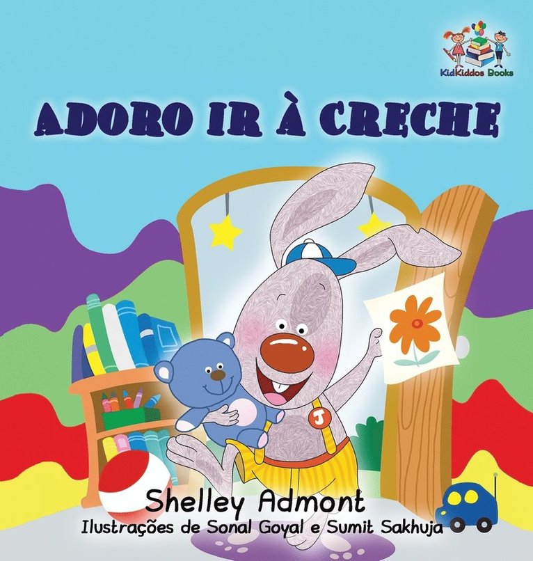 I Love to Go to Daycare (Portuguese Children's Book) 1
