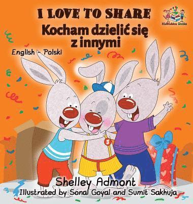 bokomslag I Love to Share (Polish book for kids)
