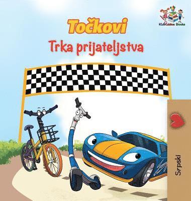 bokomslag The Wheels The Friendship Race (Serbian Book for Kids)