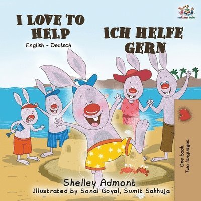 Shelley Admont, Kidkiddos Books, KidKiddos Books - I Love to Help Ich helfe gern, Häftad
