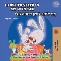 bokomslag I Love to Sleep in My Own Bed (English Hebrew Bilingual Book)