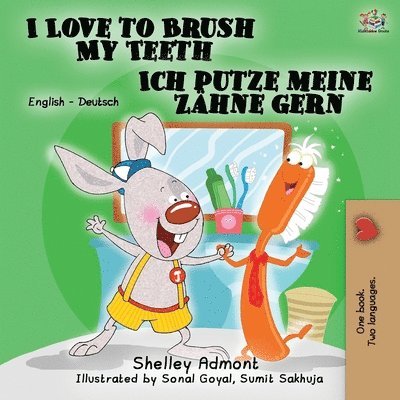 Shelley Admont, Kidkiddos Books, KidKiddos Books - I Love to Brush My Teeth Ich putze meine Zähne gern, Häftad