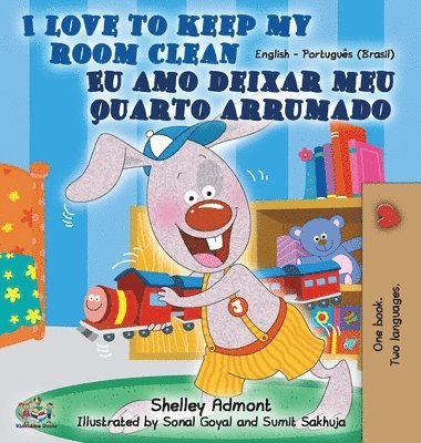 bokomslag I Love to Keep My Room Clean (English Portuguese Bilingual Book-Brazil)